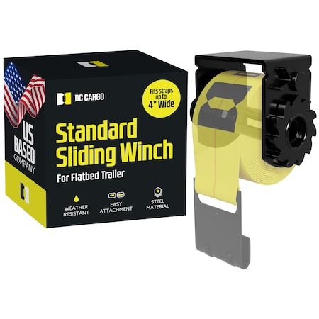 Dc Cargo Flatbed Sliding Winch, 250PK WCTS-250